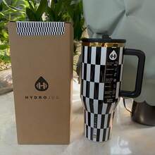 HydrojugTraveler 32 Oz/40 Oz Water Bottle With Handle & Flip Straw - Fits In Cup Holder, Leak Resistant Tumbler-Reusable Insulated Stainless Steel & Rubber Base - Gifts For Women & Men - Multicolor - View 6