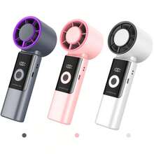 Portable Handheld Mini Fan - Rechargeable, Handheld Fan, USB Charging Small Fan, Ideal Gift, Suitable For Outdoor/Camping, Perfect Eid Al-Fitr Gift - Multicolor - View 7