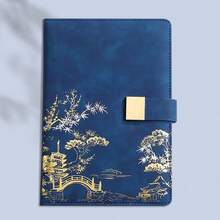 Bộ quà tặng sổ tay A5 phong cảnh tre in logo tùy chỉnh, bao gồm sổ tay + bút + ruột bút + hộp quà, sổ tay và bút có thể mua riêng hoặc theo bộ, sổ tay da nhân tạo dập nổi phong cảnh tinh tế, sổ họp, bìa PU mềm mại, đổi màu, 200 trang, thiết kế bìa độc đáo, trải nghiệm viết chất lượng cao, phù hợp cho học sinh, du lịch, công tác, viết cùng gia đình, Ngày Nhà giáo, Ngày Valentine, Lễ Tạ ơn, món quà ý nghĩa dành cho gia đình, bạn bè, thầy cô, cha mẹ, đồng nghiệp. - Nhiều màu - Xem 17