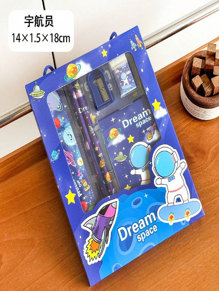 Bộ quà tặng văn phòng phẩm - Hộp quà văn phòng phẩm bất ngờ, thích hợp cho học sinh tiểu học, phần thưởng cho học sinh mẫu giáo, phần thưởng cho cả lớp và quà tặng nhỏ cho trẻ em. - Nhiều màu - Xem 9