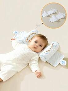 1 chiếc gối điều chỉnh được cho bé sơ sinh, gối đơn giản mềm mại màu nâu cho trẻ sơ sinh, gối nhỏ nhẹ nhàng. - Nhiều màu - Xem 2