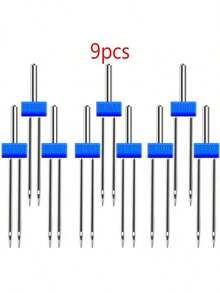 EDCUEBE7 1-2 Sets Of Elastic Double-Needle, Sewing Machine Foot, And Twin Needle Sewing Machine Needle Kit, Sewing Machine Needle Threader, Compatible With Brother, Singer Home Sewing Machines, Sewing Notions And Supplies (Threader Color Random) - Multicolor - View 16