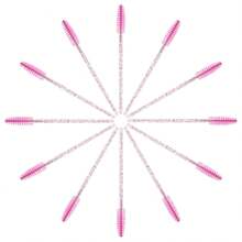 Bộ 10/50/100 cọ chuốt mi dùng một lần, cọ chuốt mascara, dụng cụ trang điểm dùng cho nối mi và kẻ lông mày kèm hộp đựng. - Nhiều màu - Xem 7