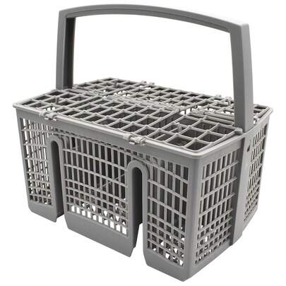 4# Dishwasher Cutlery Basket, Universal Dishwasher Basket, Multifunctional Cutlery Organizer Basket, Fit For Gaggenau, Neff, Product Size: 8.26inch X 5.90inch X 4.72inch