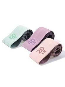High Strength Polyester Resistance Bands - Multi-Level Elastic Fitness Bands, Suitable For Squats, Workouts And Various Sports - Portable And Space-Saving - 4 Resistance Levels, Customizable Training Intensity Based On Individual Needs. Applicable For Gym, Sports, Fitness, Home Workout, Pilates, Yoga, Etc. - Multicolor - View 16