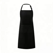 1 chiếc tạp dề điều chỉnh được, có 2 túi, dùng cho nhà bếp/đầu bếp/nấu ăn/vẽ tranh. - Nhiều màu - Xem 2