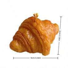 Nến thơm hình bánh sừng bò, thiết kế sáng tạo, quà tặng sinh nhật hoặc quà lưu niệm. - nhiều màu - Xem 4