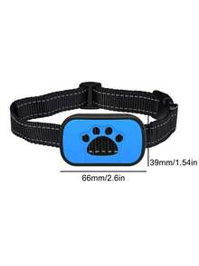 1PCS New Bark Arrester Intelligent Automatic Recognition Training Dog Vibration Anti Barking Rechargeable Bark Arrester Collar Size Can Be Used For Pets, Durable And Practical, Easy To Carry And Operate, With Multiple Colors To Choose From - Multicolor - View 3