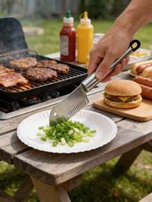 Bộ 2 dụng cụ thái rau củ và thái sợi bằng thép không gỉ - Dụng cụ thái hành tây, bào khoai tây và mài thủ công chắc chắn - Bộ dụng cụ nhà bếp chuyên nghiệp chống gỉ sét dùng cho salad, trái cây và chuẩn bị bữa ăn. - Nhiều màu - Xem 10