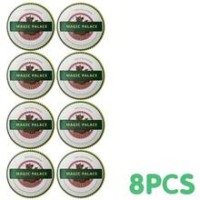 Magic Palace 2/4/8 Pack Reusable Powder Puff - Soft Plush Loose Powder Sponge, Wet & Dry Dual-Use Makeup Sponge For Face & Body, Cosmetic Setting Tool - Multicolor - View 11