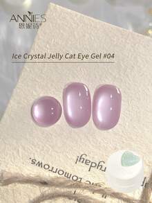 annies 5g 12 Colors Ice Crystal Jelly Cat Eye Gel Polish, Holographic Shiny Cat Eye Gel, Soak Off UV LED Nail Art Gel For Salon Home DIY Manicure 1pc/12pcs - 彩色 - 查看 13
