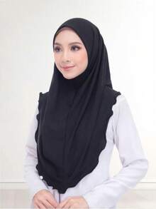 1pc Ready-To-Wear Solid Color Elastic Headband/Headscarf For Women,Beach,Holiday - Multicolor - View 11