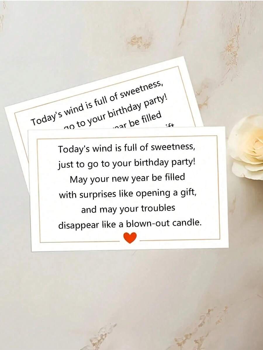 1pc Customizable Personalized Greeting Card, Birthday Card, Wedding Card, Any Holiday Card, Any Party Card, Can Add Name, Add Date, Comes With Envelope, Versatile & Fashionable, Ideal Gift For Boyfriend, Girlfriend, Family, Coworkers, Holidays - Multicolor - View 1