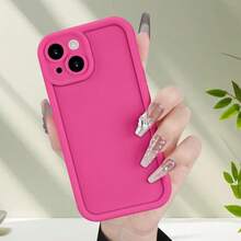 Bộ 3 ốp lưng điện thoại Dopamine mờ, hiệu ứng chuyển màu, tương thích với iPhone X/XR/11/12/13/14/15/16/17/Pro/Plus/ProMax, bảo vệ toàn thân, thiết kế tối giản, bảo vệ hoàn hảo cho điện thoại của bạn. - Đen + Trắng + Đỏ hồng - Xem 3