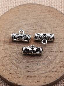 40颗14x8.7x5.2毫米花朵吊坠珠子，用于DIY珠宝制作 - 花朵三通 - 查看 6