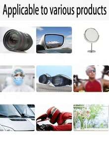 100pcs Anti-Fog Lens Wipes, Disposable Glasses Cloths, Quick-Drying Lens Wipes, Suitable For Swimming/Ski Goggles, Camera/Phone/Computer Screens/Bulb Cleaning, Suitable For Home/Travel, Convenient Single Packaging - Multicolor - View 5
