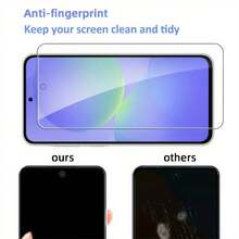 防震钢化玻璃屏幕保护膜 4片装 适用于三星 Galaxy A57 A37 A27 A17 A07 A56 A36 A26 A16 A06 A55 A35 A25 A15 A05 A54 A34 A24 A14 A04 A73 A53 A33 A23 A13 A03 A72 A52 A32 A12 A02 A71 A51 A21 全覆盖胶装屏幕保护膜 春季礼物 - 無色 - 查看 5