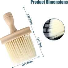 键盘清洁刷 防静电木质笔记本电脑键盘清洁器 窄区域除尘工具 - 1pc - 查看 2