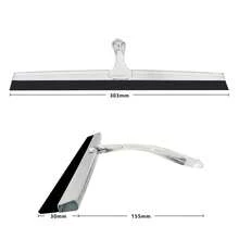 Clear Acrylic Handle Squeegee | Streak-Free Glass Wiper For Shower, Window & Car | Lightweight & Easy To Use Multi-Surface Cleaning Tool - Multicolor - View 3