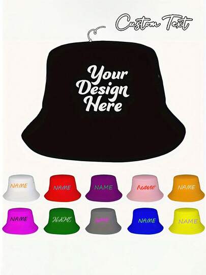 Personalisierter Fischerhut, Personalisierter Sonnenhut, Einzigartiger Fischerhut, Picknick-/Reise-Sonnenhut, Geschenk für Freunde, Geschenk für Mutter/Vater/Ehefrau/Ehemann, Geschenk für Braut und Brautjungfern, langanhaltend, Farbig, Süß, Niedlich, Spaßig, Kawaii, Y2K, Modisch, Unisex, Lässig, Personalisiert, Einzigartig, Maßgeschneidert, Ideales Geschenk für ihn, Ideales Geschenk für sie, Freundin, Freund, Familie, Freunde