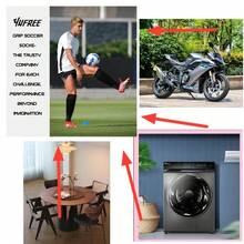 Yufree Mens Knee High Grip Soccer Socks Non Slip Long Socks For Football Basketball Sports - 3black - View 2