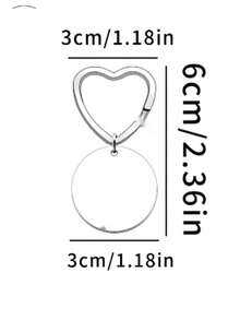 Personalized Teacher Keychain, Ideal Gift For Teachers, Graduation, Birthday, Christmas, Casual, Party, Cute, Street, Elegant, Zinc Alloy, Teacher's Day - Silver - View 5