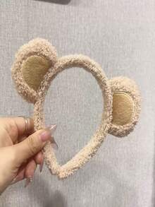 1 Fashionable Cartoon Plush Bear Ear Animal Ear Headband Dress-Up Headwear Hair Accessory - Multicolor - View 11