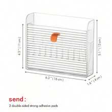 Organizador de pared para brochas de maquillaje flotantes, simple y elegante para cosméticos y herramientas - Multicolor - Ver 10