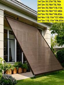Brown Sunshade Net - Thick Anti-Aging Outdoor Canopy, Suitable For Patio, Garden And Camping, With High Shading Rate - Brown Shade Netting - View 3