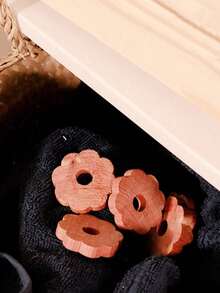 Clothes Storage Cedar Rings – Prevent Clothing Damage - Cedar Rings To Your Garments - Multicolor - View 4