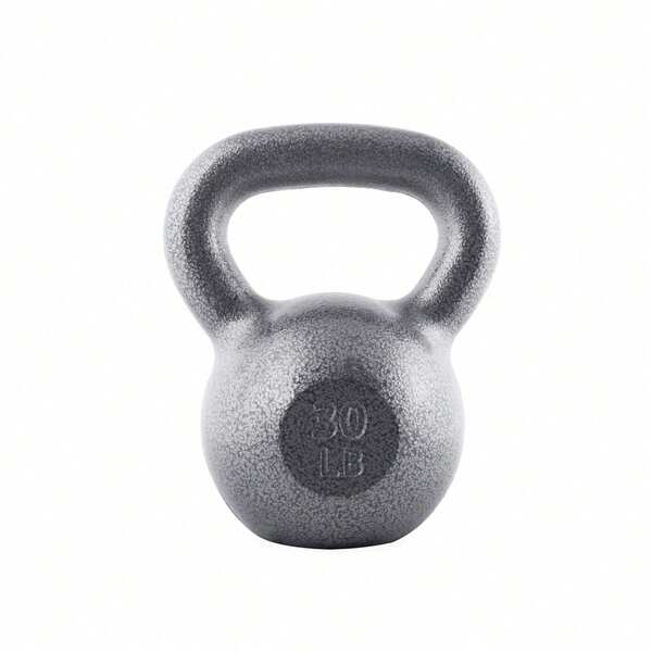 Barbell Cast Iron Kettlebell, Single, 30-Pounds