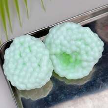 1个Nee-D0h手工可挤压绿色球，适合制作创意弹珠球、家庭聚会、节日、嘉年华、减压ASMR球，带弹珠 - 爆裂珠 - 查看 3