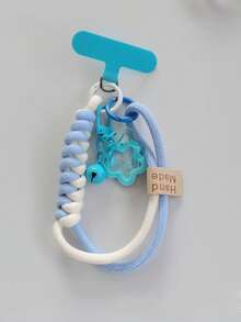 二合一可调节斜挎手机挂绳，结实耐用，简约时尚男女通用相机串珠挂绳，撞色设计，长款和短款可选，带胸垫 - 彩色 - 查看 14