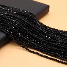 1串2毫米绿色和宝蓝色尖晶石珠子吊坠，适用于DIY手工项链、耳环、手链等珠宝配饰 - 2mm - 查看 23