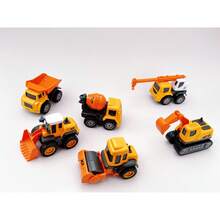1pc Newest Hot Selling Q Version Multi-Joint Movable Realistic Inertia Alloy Construction Excavator Toy Model - Perfect Gift, Birthday Gift, Ideal Gift, Surprise Gift, Holiday Gift, Seasonal Gift, Halloween Gift, Christmas Gift, Gamer Gift, Gift, Easter Gift. One Style Will Be Sent Randomly. Do Not Purchase If You Have Concerns. - Multicolor - View 5