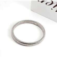 Stackable Spiral Snake Chain Bracelet, 44323815 - 古銅色 - 查看 5