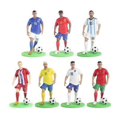 FIFA 2026 Football Festival Figurine Statue, Sports Theme Desktop Decor, Party Gift, Birthday Present, Cartoon Football Baby, Lightweight, Durable, Scratch-Resistant, Suitable For Match Day Check-In, Photo Taking, Commute, Travel, Home, Office, Sports Fan Collection