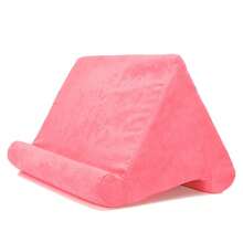 Tablet Reading Pillow, Foldable Multi-Angle Soft Pillow, Tablet Stand, Reading Pillow Suitable For Desk Reading, Tablet Holder, Hands-Free, Neck And Eye Protection, Multi-Angle Adjustable, Soft And Non-Damaging To Device, Anti-Slip And Stable, Essential For Reading In Bed, Comfortable For Long Use, Foldable And Portable, Ergonomic Design, Foldable Storage, Anti-Slip Groove (Stable For Phone/Tablet), Neck Support, Universal For Phone/Tablet, Horizontal Or Vertical Placement, Protects Device Edges - Multicolor - View 15