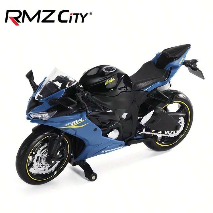 RMZ City RMZ 1:12 Scale Diecast Kawasaki ZX-6R Motorcycle Model