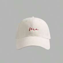 Gorra de béisbol retro estilo estadounidense, gorra casual de unicolor de poliéster con bordado, resistente al viento, protección UV, decorativa y de moda, para primavera/verano, playa - B263 - Ver 7