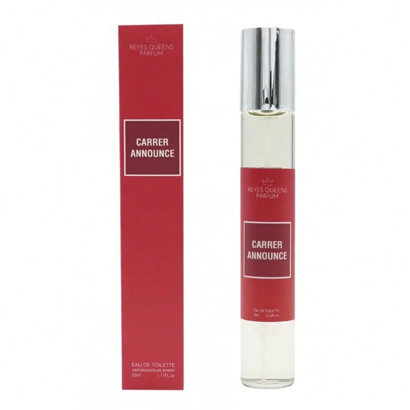 Mini perfume para hombre REYES QUEENS, Carrer Announce 33ml Familia Olfativa: Ambarada u Oriental, Tamaño: 33 ml, Concentración: Agua de colonia, Género: Masculino - Dulce - Ver 1