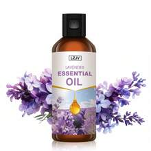 LZJV 100毫升/30毫升薰衣草香氛精油，栀子花精油，适用于香薰机、加湿器、手工皂/蜡烛制作，男女皆宜，理想礼品 - 薰衣草精油 - 查看 1