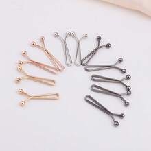 SHAN LI HUA 12 kẹp khăn quàng cổ hình chữ U màu đen, khăn quàng cổ, ghim giữ khăn trùm đầu, phụ kiện cho trang phục - Nhiều màu - Xem 14