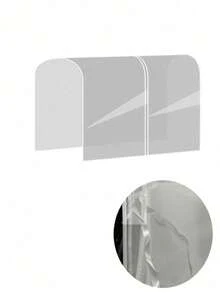 Thickened Transparent PEVA Material Garment Dust Bags, Breathable And Waterproof, Can Be Hung For Clothing Storage, Suitable For Wardrobe, Closet And Home Decor - Translucent (bottomless) - View 12