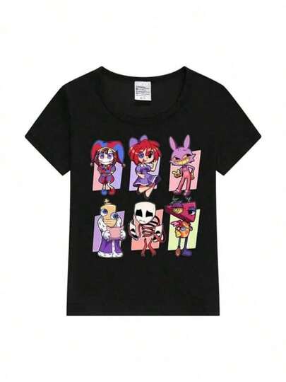Men's Graphic T-Shirts, 2026 New Arrivals, The A-Mazing D-Igital Circus T-Shirts, Children's Short-Sleeved Cartoon Pomnii Tops For Boys And Girls, Casual Wear, Spring/Summer Styles, Teen Boy T-Shirts, Girl Sets, Mother-Daughter Matching Outfits, TV Girl Gifts, Teen Boy Gifts, Children's Christmas Costumes, Pure And Innocent Girl Style, Fashionable Christmas Shirts, Girls' Tops, Teen Girl Tops, Teen Boy Clothing, Children's Christmas Costumes, Girls' Christmas Gifts, New Year Gifts, Graphic T-Shirts, Men's Sportswear, Men's Tops, Men's Outdoor Tops, Men's Autumn Clothing, Graphic T-Shirts, Cute Tops, Women's Tops, Women's Autumn Clothing, Perfect Holiday Gifts, Unisex.