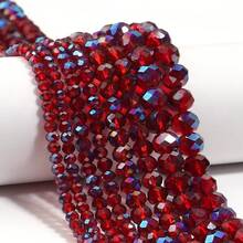 半電鍍透明紅色