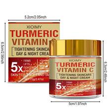 Xioimy 姜黄维生素C日夜霜 - 5倍紧致柔滑，保湿滋润，蕴含透明质酸、胶原蛋白、维生素C、胶原蛋白、视黄醇，均匀肤色，清爽不油腻，适合所有肤质 - 數量 - 查看 9