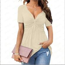 Women Outdoor Tees & Tanks - Apricot - View 4