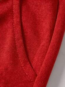 Bộ áo khoác và quần nam phong cách thường ngày, thích hợp cho hoạt động thể thao ngoài trời, leo núi, đi bộ đường dài, mùa Thu/Đông/Xuân. - Đỏ - Xem 3