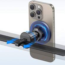 Giá đỡ điện thoại gắn khe gió ô tô TKZJ, kiểu dáng hiện đại tối giản, không cần kẹp hoặc khóa bổ sung, tiện lợi để đặt điện thoại và xem định vị hoặc video. - A - Xem 6